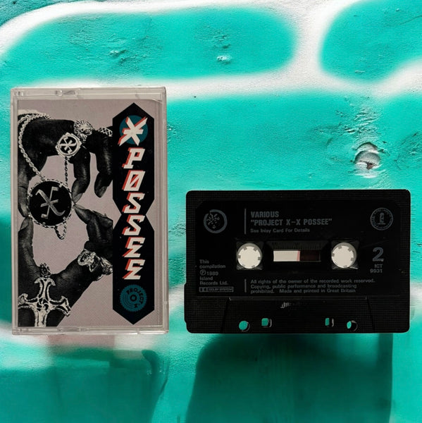 •VARIOUS - “PROJECT X-X POSSEE”• ~1989 OG PRESSING~ (CASSETTE TAPE)
