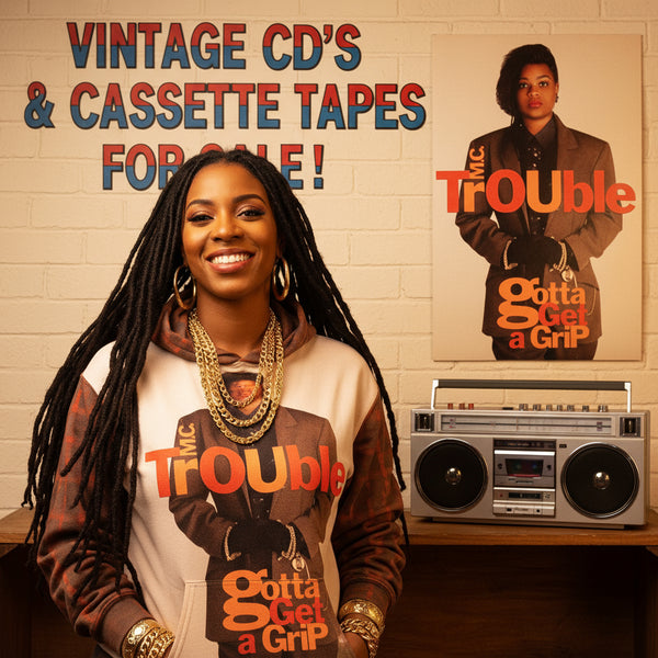 •M.C. TROUBLE ~ M.C. TROUBLE• (1990 OG PRESSING) (CASSETTE TAPE)