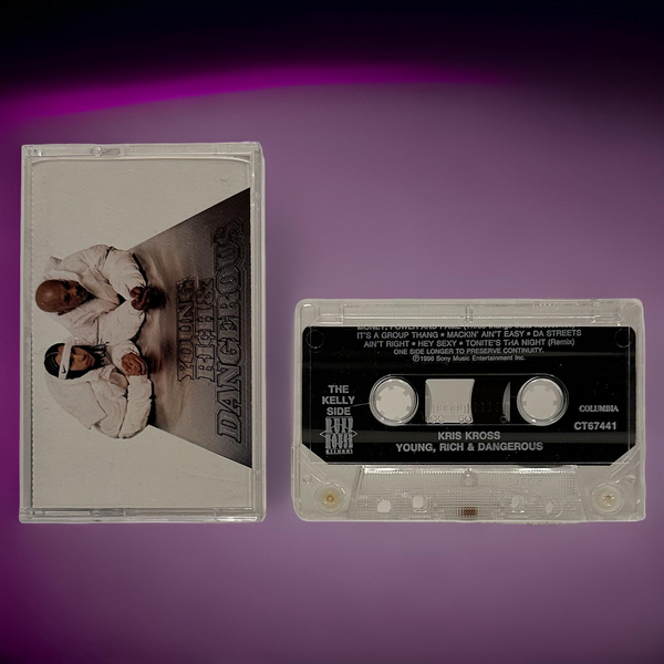 •KRIS KROSS ~ YOUNG, RICH & DANGEROUS• ~1996 OG PRESSING~ (CASSETTE TAPE)