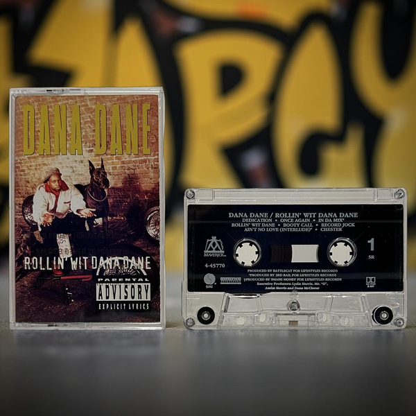 •DANA DANE ~ ROLLIN’ WIT DANA DANE• ~1995 OG PRESSING~ (CASSETTE TAPE)