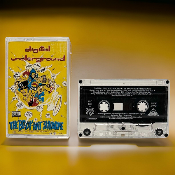 •DIGITAL UNDERGROUND - THE BODY-HAT SYNDROME• ~1993 OG PRESSING~ (CASSETTE TAPE) (1)