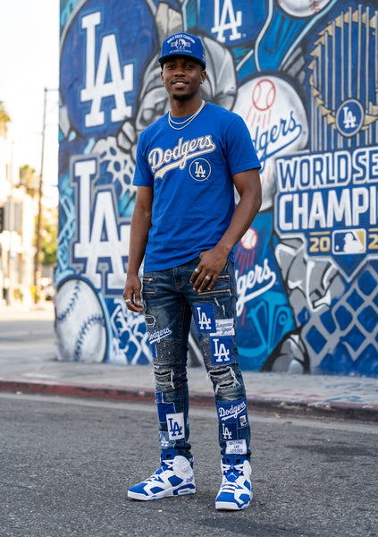 *LOS ANGELES DODGERS* Pro Pinch Snapback Hats by Mitchell & Ness