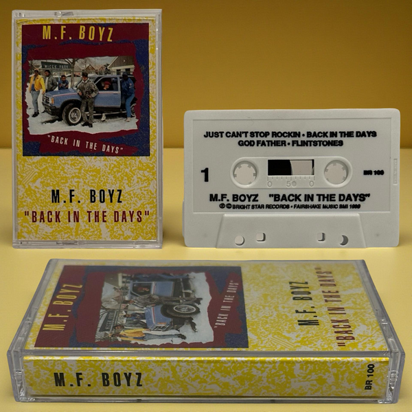 •M.F. BOYZ - “BACK IN THE DAYS”• ~1989 OG PRESSING~ (HTF CASSETTE TAPE)