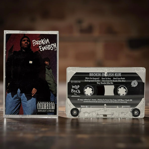 •BROKIN ENGLISH KLIK - BROKIN ENGLISH KLIK• ~1993 OG PRESSING~ (CASSETTE TAPE)