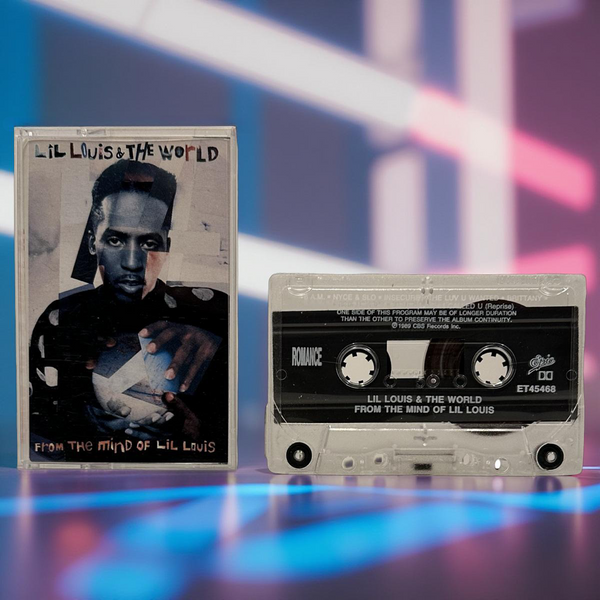 •LIL LOUIS & THE WORLD - FROM THE MIND OF LIL LOUIS• ~1989 OG PRESSING~ (CASSETTE TAPE)