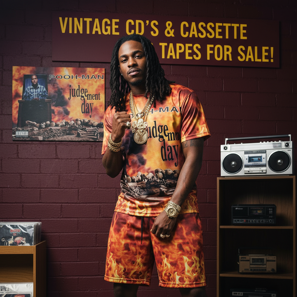 •POOH-MAN - JUDGEMENT DAY• ~1993 OG PRESSING~ (CASSETTE TAPE)