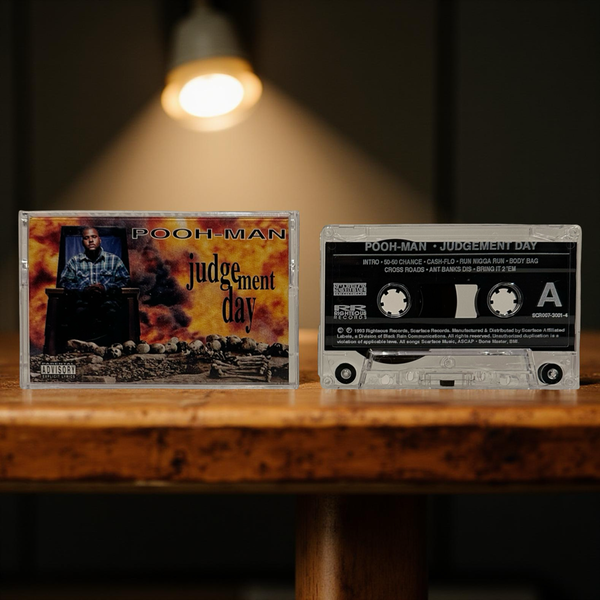 •POOH-MAN - JUDGEMENT DAY• ~1993 OG PRESSING~ (CASSETTE TAPE)