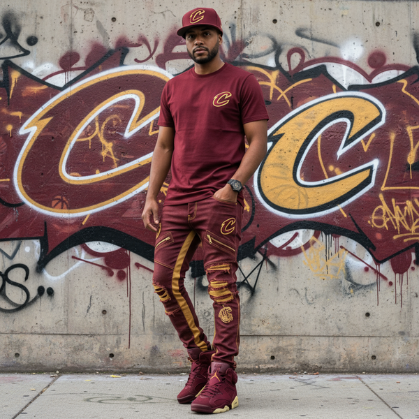 *Cleveland Cavaliers* snapback hats by Mitchell & Ness