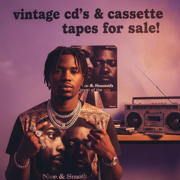•NICE & SMOOTH ~ JEWEL OF THE NILE• ~1994 OG PRESSING~ (CASSETTE TAPE) (2)