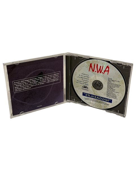 •N.W.A - “EFIL4ZAGGIN”• ~1991 OG PRESSINGS~ (CD & CASSETTE TAPE)