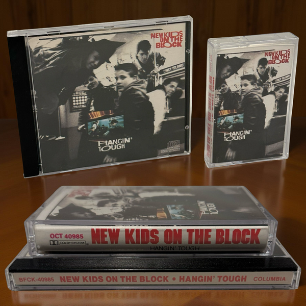 •NEW KIDS ON THE BLOCK - HANGIN’ TOUGH• ~1988 OG PRESSINGS~ (CD & CASSETTE TAPE)