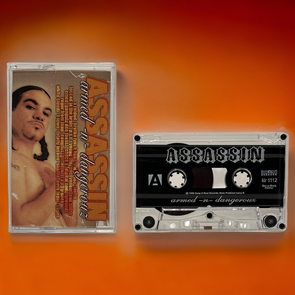 •ASSASSIN ~ ARMED & DANGEROUS• ~1998 OG PRESSING~ (CASSETTE TAPE)