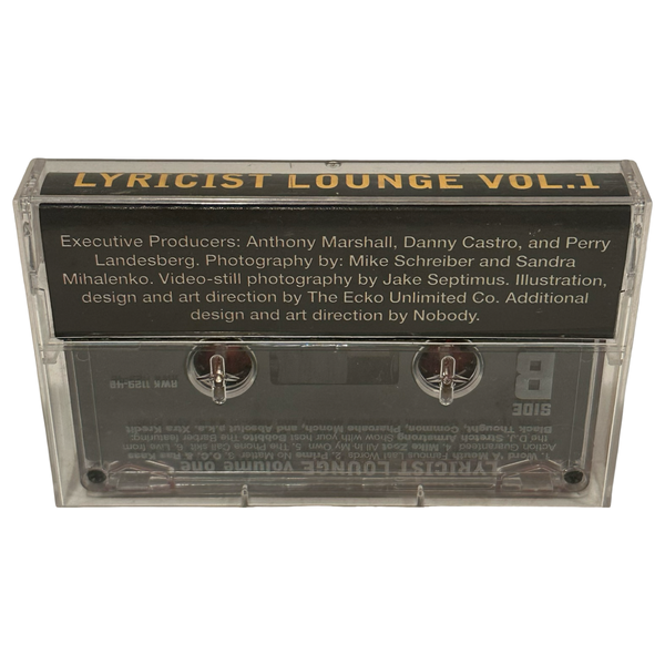 •LYRICIST LOUNGE - VOLUME ONE• ~1997 OG PRESSINGS~ (DOUBLE CD & DOUBLE CASSETTE TAPE)