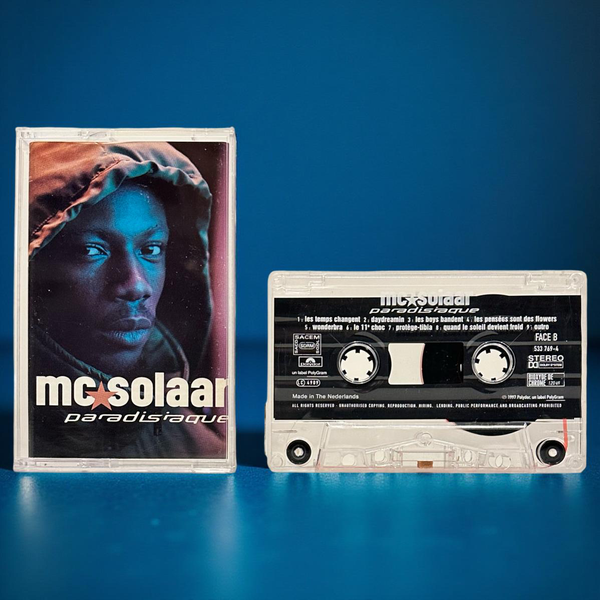 •MC SOLAAR ~ PARADISIAQUE• ~1997 OG PRESSING~ (CASSETTE TAPE)
