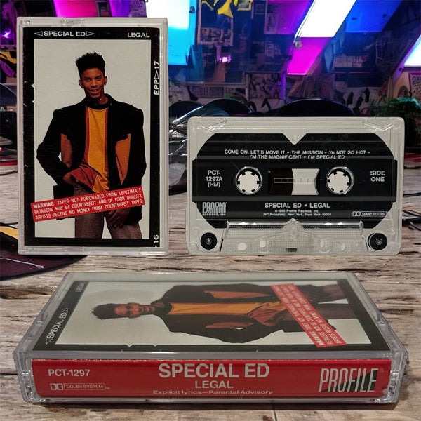 •SPECIAL ED ~ LEGAL• ~1990 OG PRESSING~ (CASSETTE TAPE)