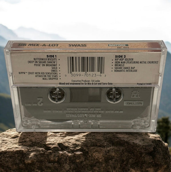 •SIR MIX-A-LOT - SWASS• ~1988 OG PRESSING~ (CASSETTE TAPE)