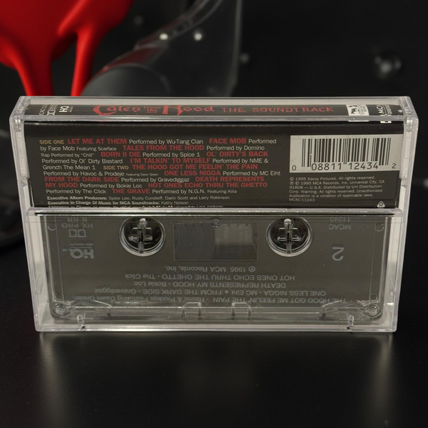 •TALES FROM THE HOOD - THE SOUNDTRACK• ~1995 OG PRESSING~ (CASSETTE TAPE)