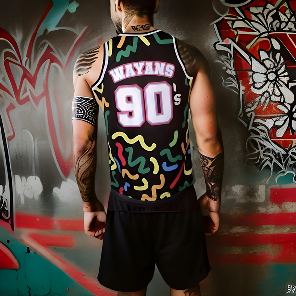 ^IN LIVING COLOR 90’S WAYANS^ Basketball Jerseys (Fully Sublimated)