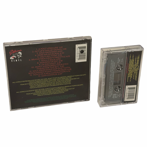 •DEF JEF - SOUL FOOD• ~1991 OG PRESSINGS~ (CD & CASSETTE TAPE)