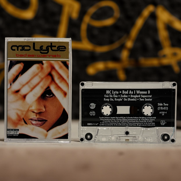 •MC LYTE ~ BAD AS I WANNA B• ~1996 OG PRESSING~ (CASSETTE TAPE) (1)