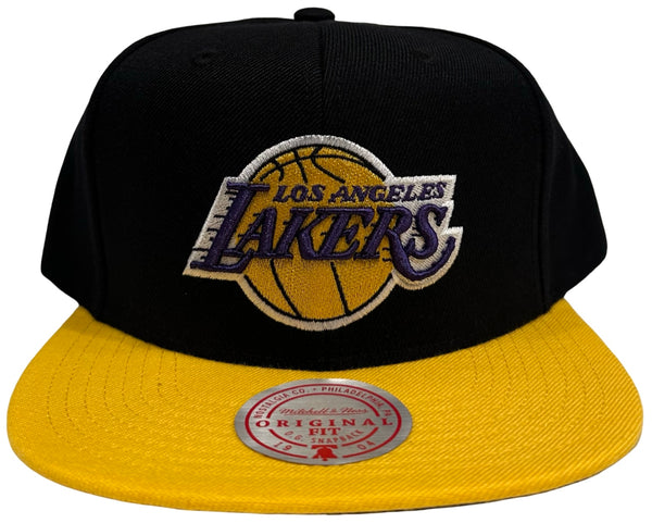 *Los Angeles Lakers* snapback hats by Mitchell & Ness