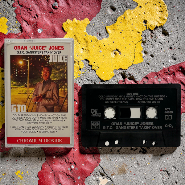 •ORAN “JUICE” JONES - G.T.O. GANGSTERS TAKIN’ OVER• ~1987 OG PRESSINGS~ (CD & CASSETTE TAPE)
