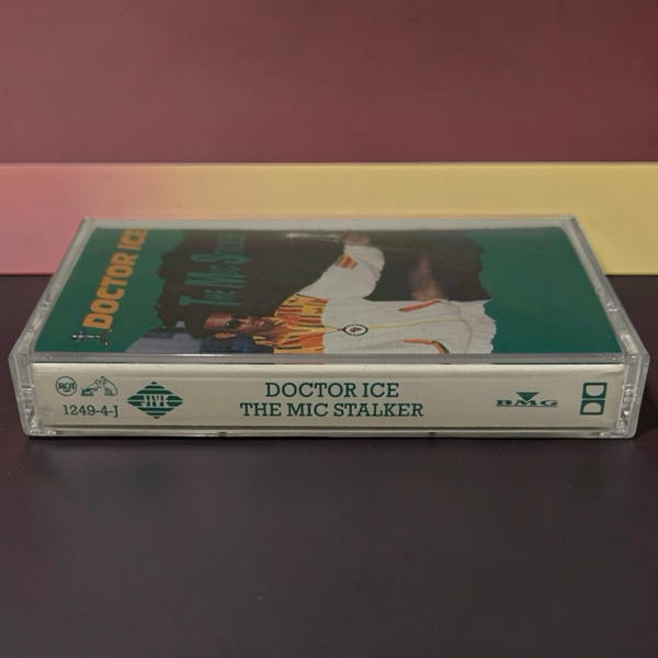 •DOCTOR ICE ~ THE MIC STALKER• ~1989 OG PRESSING~ (CASSETTE TAPE) (2)