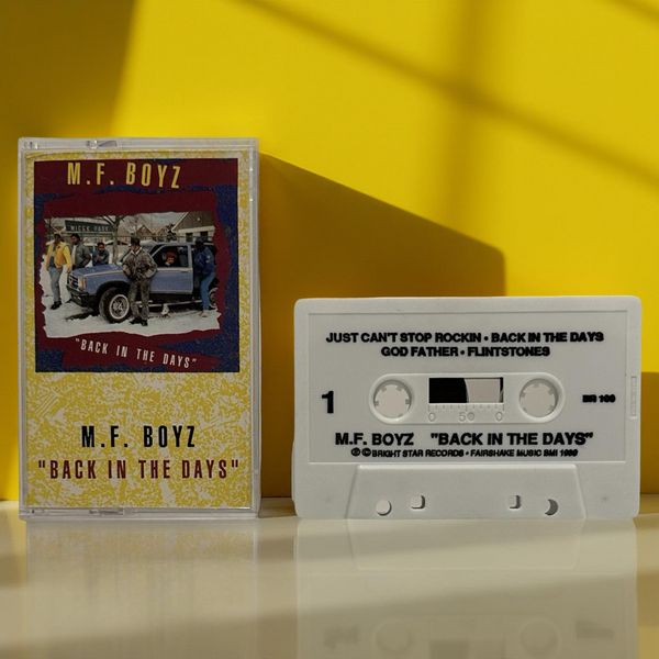 •M.F. BOYZ - “BACK IN THE DAYS”• ~1989 OG PRESSING~ (HTF CASSETTE TAPE)