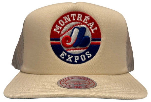 *Montreal Expos* mesh trucker style snapback hat by Mitchell & Ness