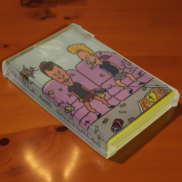 •BEAVIS & BUTTHEAD ~ SNES ALBUM• ~2021 OG SEALED PRESSING~ (CASSETTE TAPE)