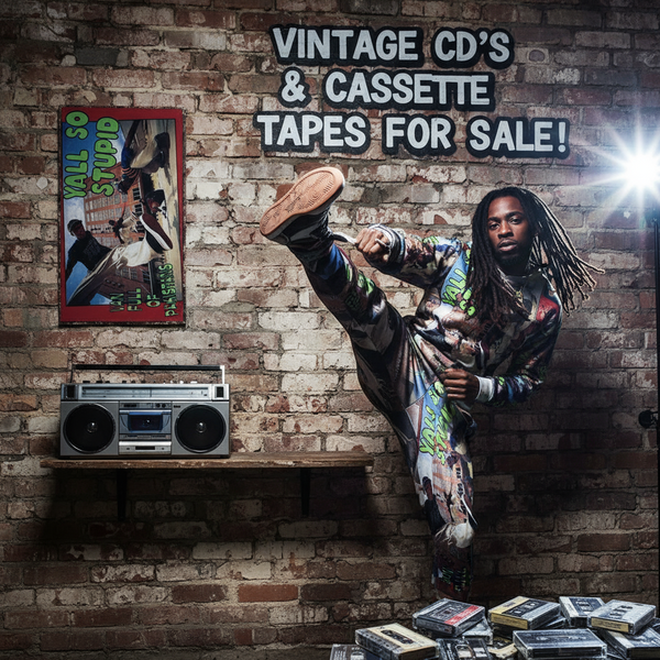 •YALL SO STUPID - VAN FULL OF PAKISTANS• ~1993 OG PRESSING~ (CASSETTE TAPE) (2)