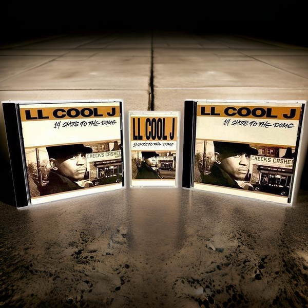 •LL COOL J - 14 SHOTS TO THE DOME• (1993) (CASSETTE & CD AVAILABLE) (ORIGINAL PRESSINGS)