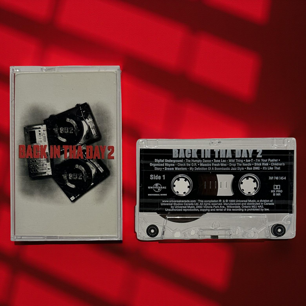 •BACK IN THA DAY 2 - COMPILATION• ~1999 OG CANADIAN PRESSING~ (CASSETTE TAPE)