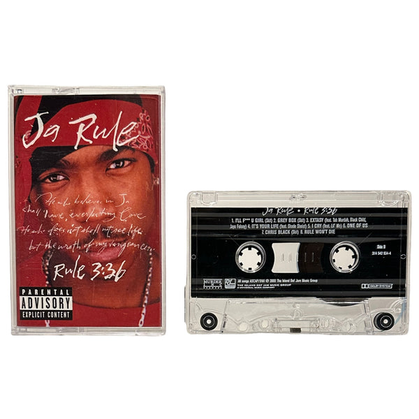 •JA RULE - RULE 3:36• ~2000 OG PRESSING~ (CASSETTE TAPE)