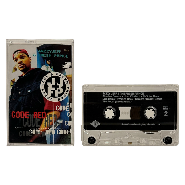 •JAZZY JEFF & FRESH PRINCE - CODE RED• ~1993 OG PRESSINGS~ (CD & CASSETTE TAPE)