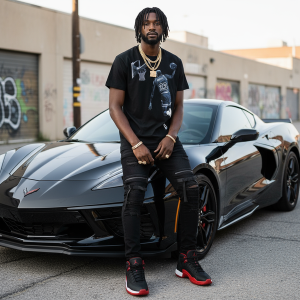 *23 GOAT* (BLACK) ~SHORT SLEEVE T-SHIRT~