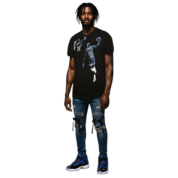 ^23 GOAT^ (BLACK) SHORT SLEEVE T-SHIRT