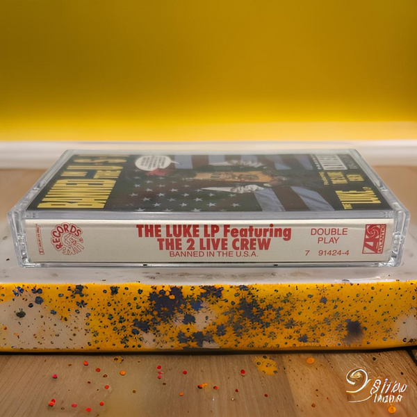 •THE LUKE LP FEATURING THE 2 LIVE CREW - BANNED IN THE U.S.A.• ~1990 OG PRESSING~ (CASSETTE TAPE) (3)