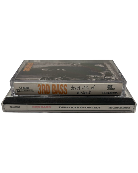 •3RD BASS ~ DERELICTS OF DIALECT• ~1991 OG PROMO WITH BARCODE PUNCH HOLE~ (CD)