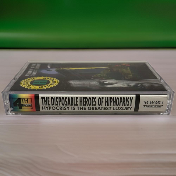 •DISPOSABLE HEROES OF HIPHOPRISY ~ HIPOCRISY IS THE GREATEST LUXURY• ~1992 OG PRESSING~ (CASSETTE TAPE)