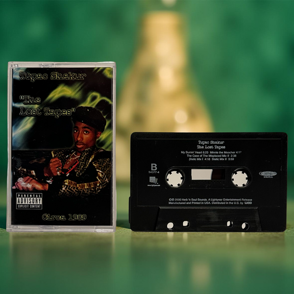 •TUPAC SHAKUR ~ THE LOST TAPES• ~2000 OG PRESSING~ (CASSETTE TAPE)