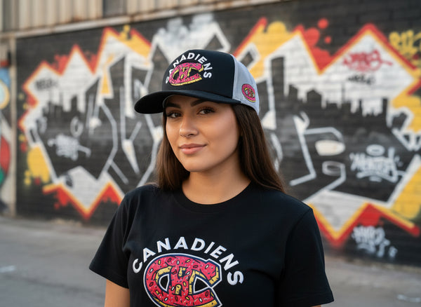 *Montreal Canadiens* snapback mesh trucker style hats by Mitchell & Ness