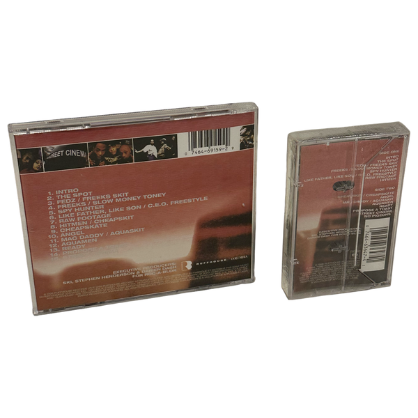 •SPORTY THIEVZ - STREET CINEMA• ~1998 OG PRESSINGS~ (CD & SEALED CASSETTE TAPE)