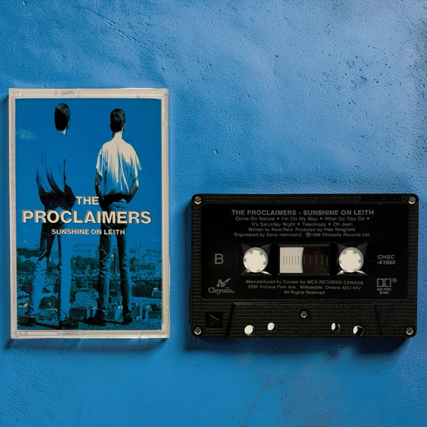 •THE PROCLAIMERS ~ SUNSHINE ON LEITH• ~1988 OG CANADIAN PRESSINGS~ (CD & CASSETTE TAPE)