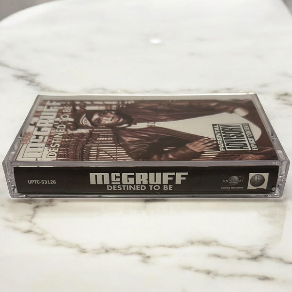 •McGRUFF - DESTINED TO BE• ~1998 OG PRESSING~ (CASSETTE TAPE)