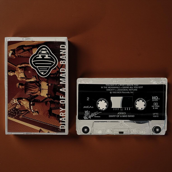 •JODECI - DIARY OF A MAD BAND• ~1993 OG PRESSING~ (CASSETTE TAPE)
