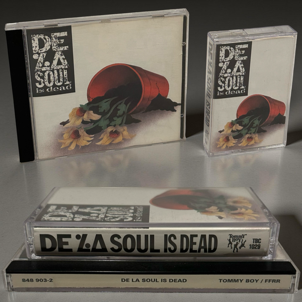 •DE LA SOUL - DE LA SOUL IS DEAD• ~1991 OG PRESSINGS~ (CD & CASSETTE TAPE)