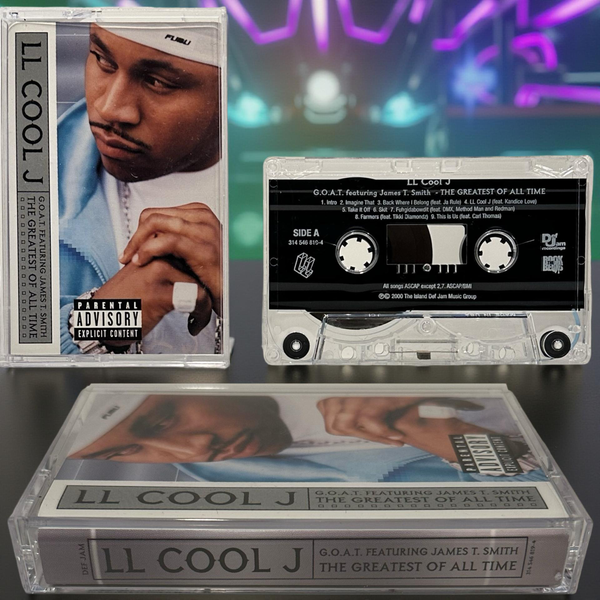 •LL COOL J ~ G.O.A.T.• ~2000 OG PRESSING~ (CASSETTE TAPE) (1)