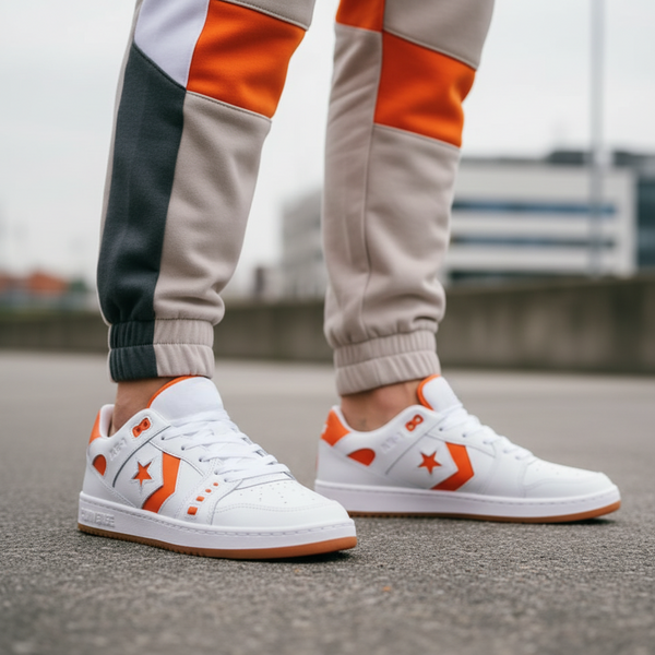 •CONVERSE ~ AS-1 Pro Ox Shoes• ~Orange/White~ (Unisex)
