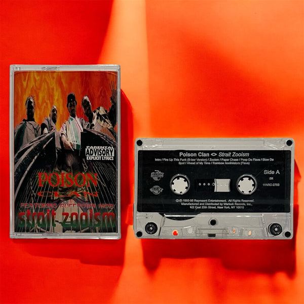 •POISON CLAN ~ STRAIT ZOOISM• ~1995 OG PRESSING~ (CASSETTE TAPE)